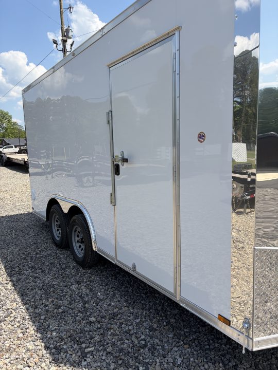 New 2026 Spartan Cargo 8.5x16 Enclosed Trailer, Pro-Series, Preferred Package, 7K GVWR, Polycor, 7' Interior, Tube Cross Members
