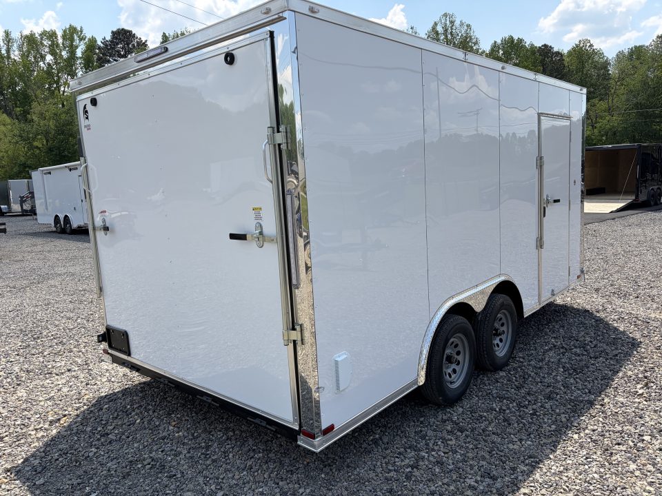 New 2026 Spartan Cargo 8.5x16 Enclosed Trailer, Pro-Series, Preferred Package, 7K GVWR, Polycor, 7' Interior, Tube Cross Members
