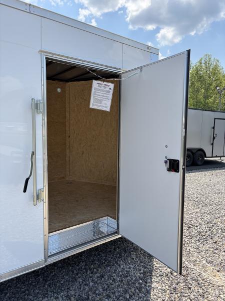 New 2026 Spartan Cargo 8.5x16 Enclosed Trailer, Pro-Series, Preferred Package, 7K GVWR, Polycor, 7' Interior, Tube Cross Members