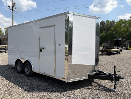 New 2026 Spartan Cargo 8.5x16 Enclosed Trailer, Pro-Series, Preferred Package, 7K GVWR, Polycor, 7' Interior, Tube Cross Members