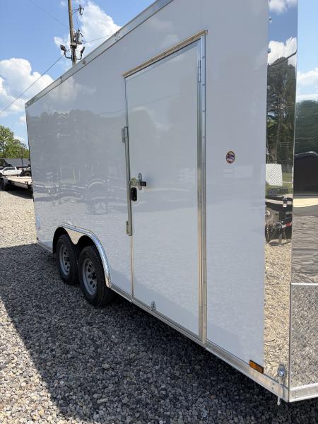 New 2026 Spartan Cargo 8.5x16 Enclosed Trailer, Pro-Series, Preferred Package, 7K GVWR, Polycor, 7' Interior, Tube Cross Members