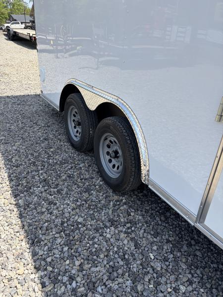 New 2026 Spartan Cargo 8.5x16 Enclosed Trailer, Pro-Series, Preferred Package, 7K GVWR, Polycor, 7' Interior, Tube Cross Members