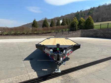New Diamond C 24' I-Beam Deck Over with MAX Ramps (DEC207)