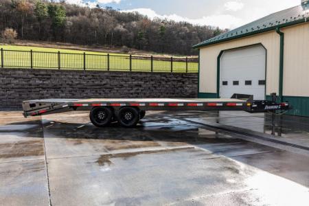 New Diamond C 24' I-Beam Deck Over with MAX Ramps (DEC208)