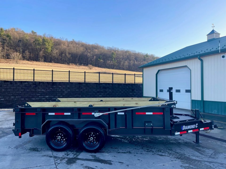 New Diamond C 14' LPT207 Telescopic Dump