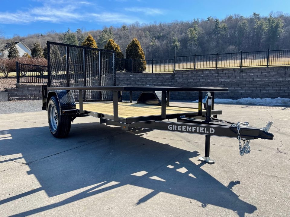 New Greenfield Trailers 10' Single Axle Utility