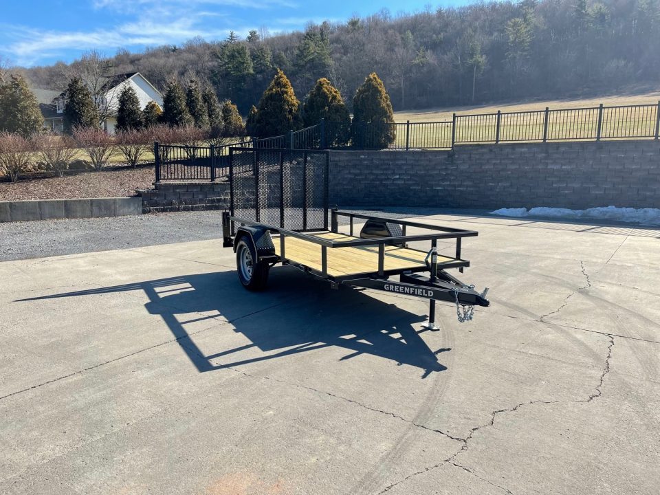 New Greenfield Trailers 10' Single Axle Utility