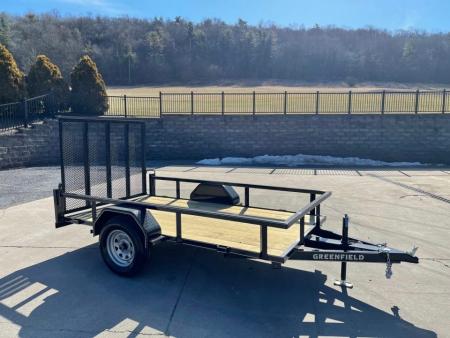 New Greenfield Trailers 10' Single Axle Utility