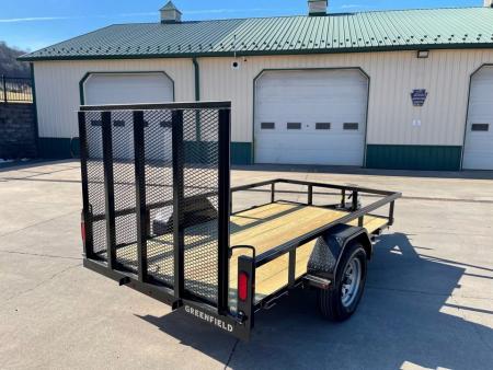 New Greenfield Trailers 10' Single Axle Utility