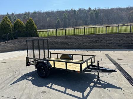 New Greenfield Trailers 10' Single Axle Utility