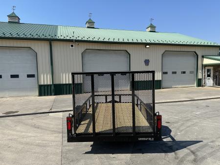 New Greenfield Trailers 10' Single Axle Utility