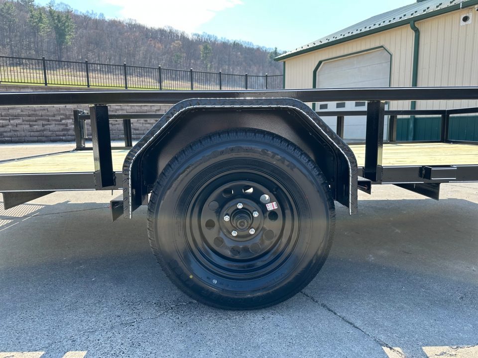 New Greenfield Trailers 12' Single Axle Utility