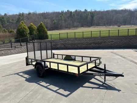 New Greenfield Trailers 12' Single Axle Utility