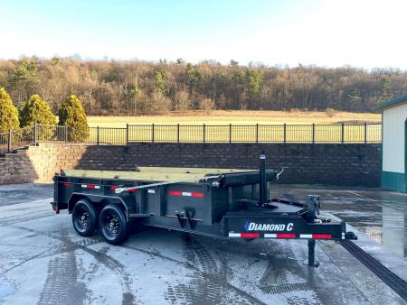 New Diamond C 14' LPT207 Telescopic Dump