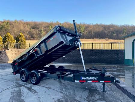 New Diamond C 14' LPT207 Telescopic Dump