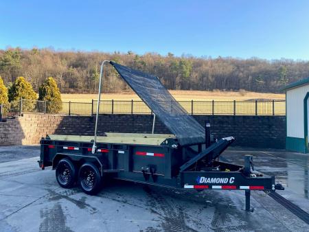 New Diamond C 14' LPT207 Telescopic Dump