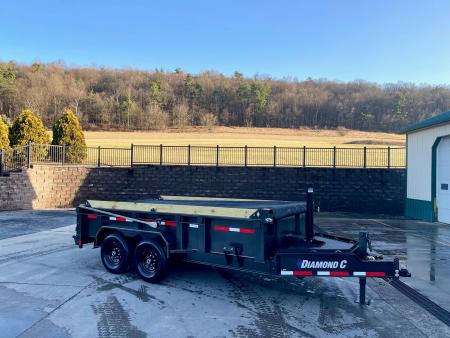 New Diamond C 14' LPT207 Telescopic Dump