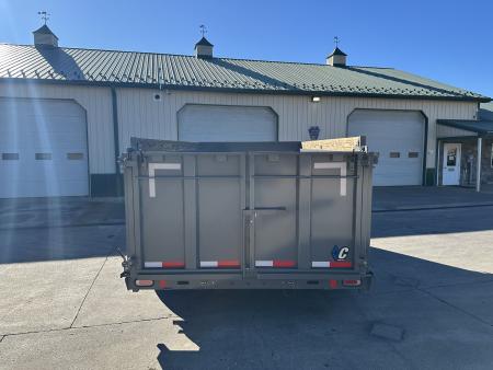 New Diamond C 14' LPT207 Telescopic Dump with 44" High Sides
