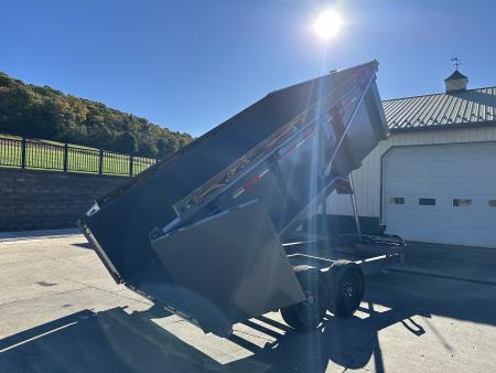 New Diamond C 14' LPT207 Telescopic Dump with 44" High Sides