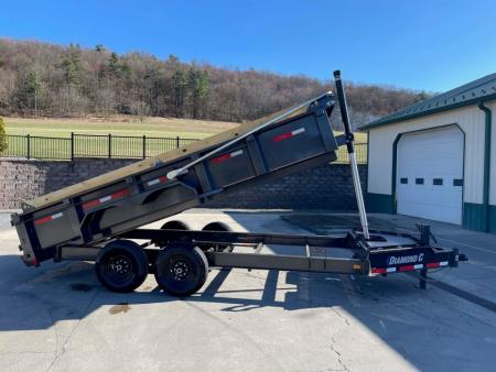 New Diamond C 16' LPT207 Telescopic Dump