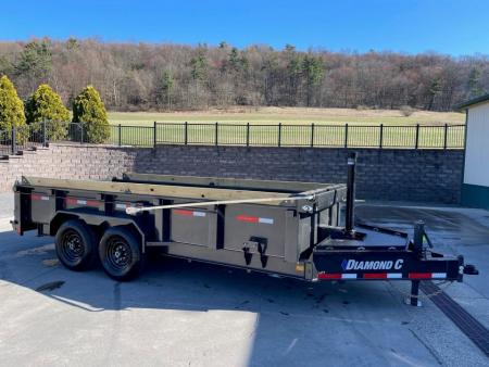 New Diamond C 16' LPT207 Telescopic Dump