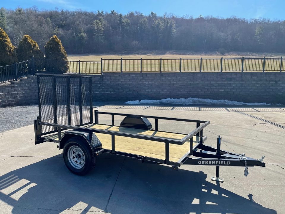 New Greenfield Trailers 10' Single Axle Utility