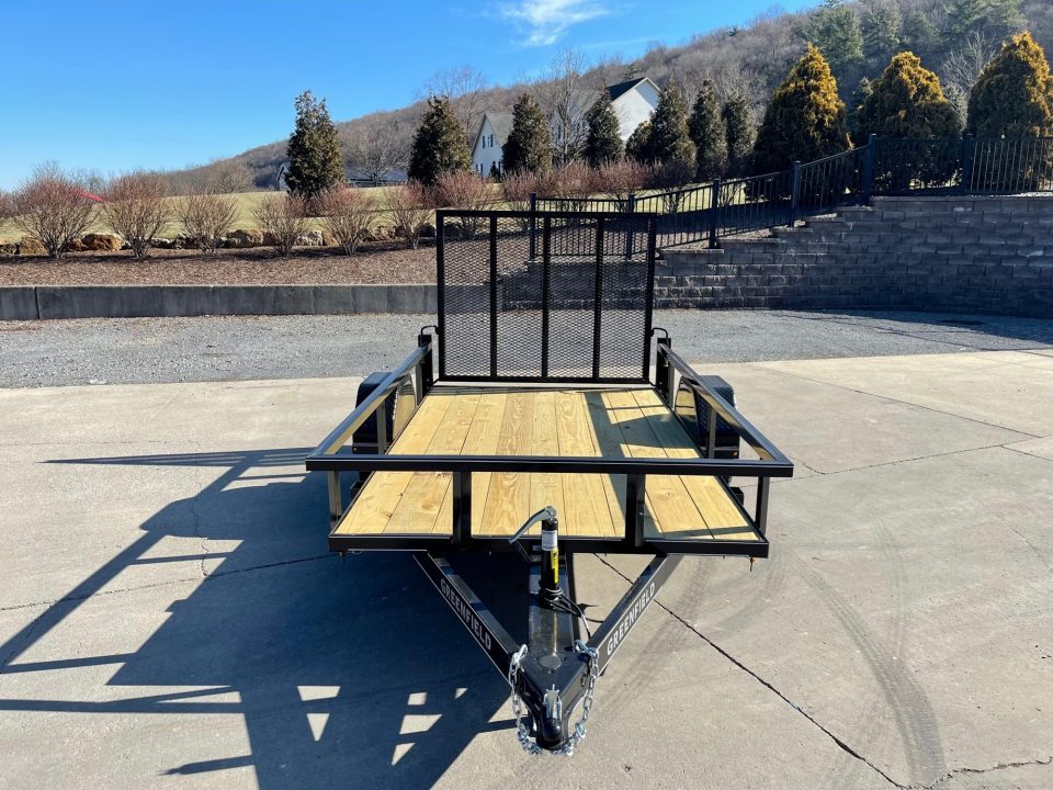 New Greenfield Trailers 10' Single Axle Utility