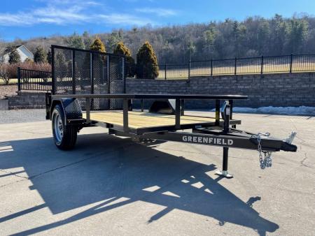 New Greenfield Trailers 10' Single Axle Utility