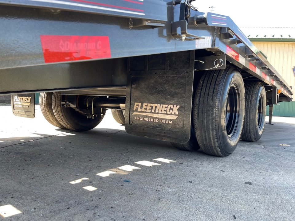 New 2025 Diamond C Trailers PX212 Pintle Hitch w/ Duals 25' Equipment Trailer