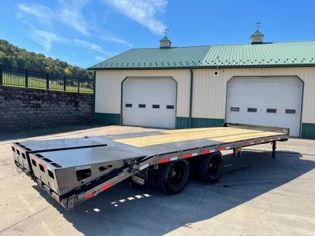 New 2025 Diamond C Trailers PX212 Pintle Hitch w/ Duals 25' Equipment Trailer