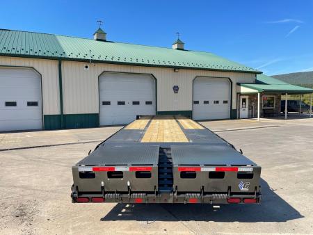 New 2025 Diamond C Trailers PX212 Pintle Hitch w/ Duals 25' Equipment Trailer