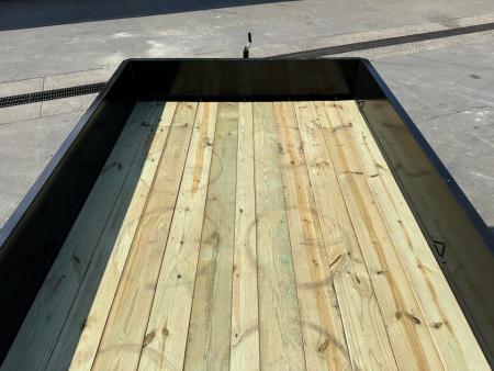 New Greenfield Trailers 12' Single Axle Utility - Solid Steel Sides