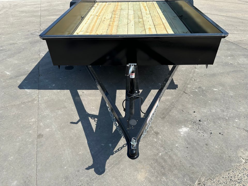 New Greenfield Trailers 12' Single Axle Utility - Solid Steel Sides