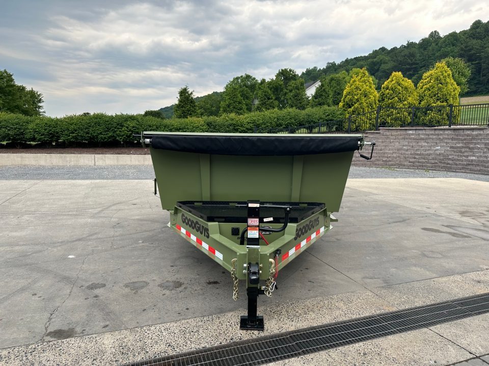 New Goodguys 16' DL7 Dump Trailer - 8,000 lb. Axles - 36" Tall Sides