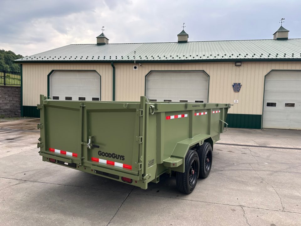New Goodguys 16' DL7 Dump Trailer - 8,000 lb. Axles - 36" Tall Sides