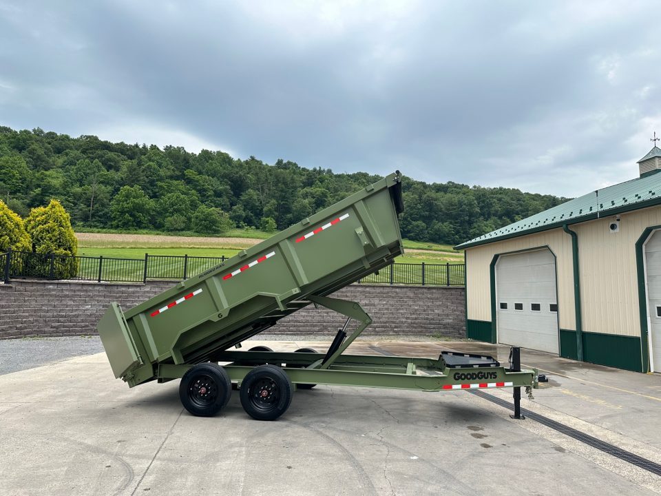 New Goodguys 16' DL7 Dump Trailer - 8,000 lb. Axles - 36" Tall Sides