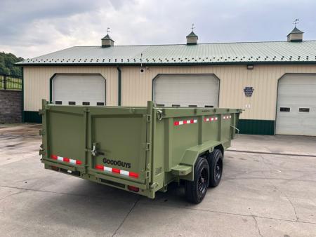 New Goodguys 16' DL7 Dump Trailer - 8,000 lb. Axles - 36" Tall Sides