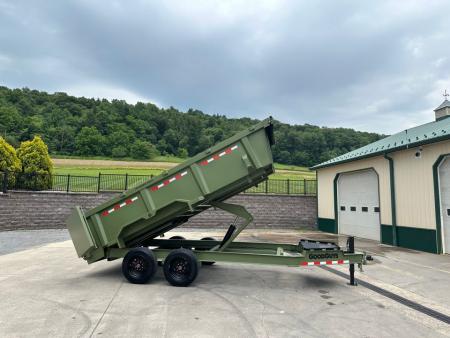 New Goodguys 16' DL7 Dump Trailer - 8,000 lb. Axles - 36" Tall Sides