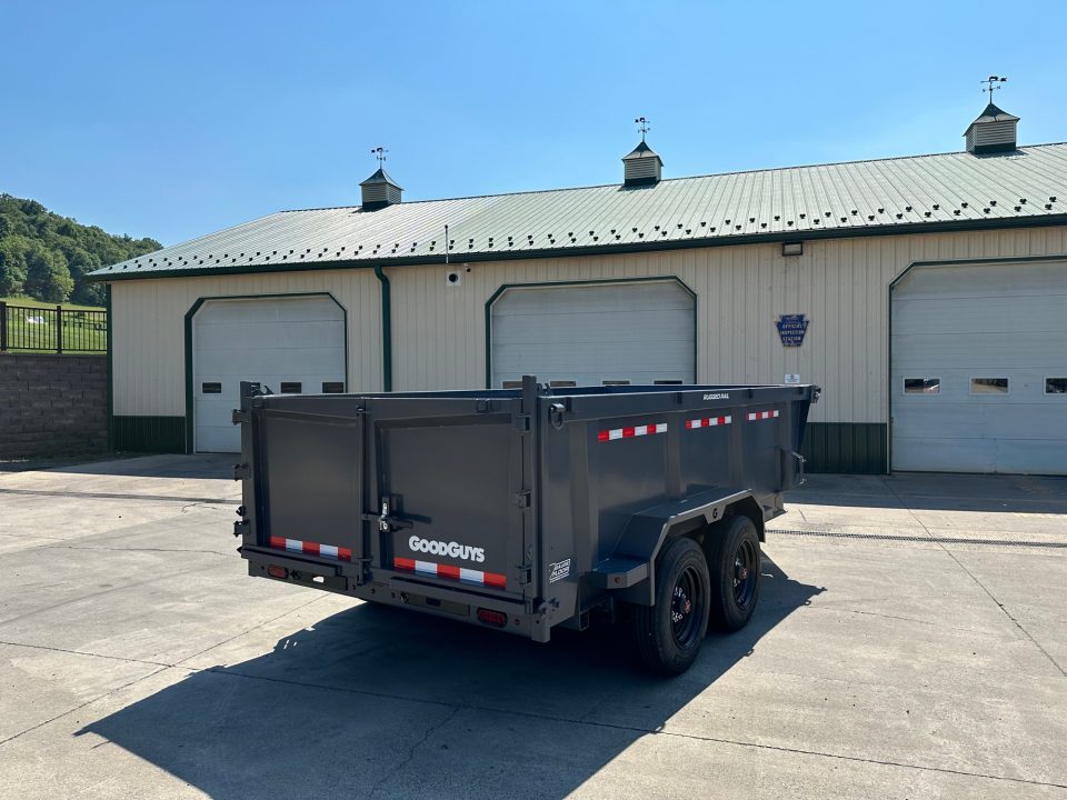 New Goodguys 14' DL7 Dump Trailer - 8,000 lb. Axles - 36" Tall Sides