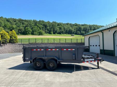 New Goodguys 14' DL7 Dump Trailer - 8,000 lb. Axles - 36" Tall Sides