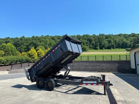 New Goodguys 14' DL7 Dump Trailer - 8,000 lb. Axles - 36  Tall Sides