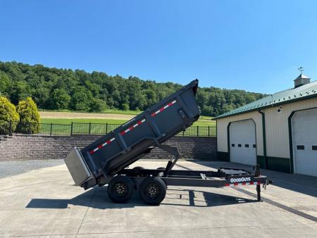 New Goodguys 14' DL7 Dump Trailer - 8,000 lb. Axles - 36" Tall Sides