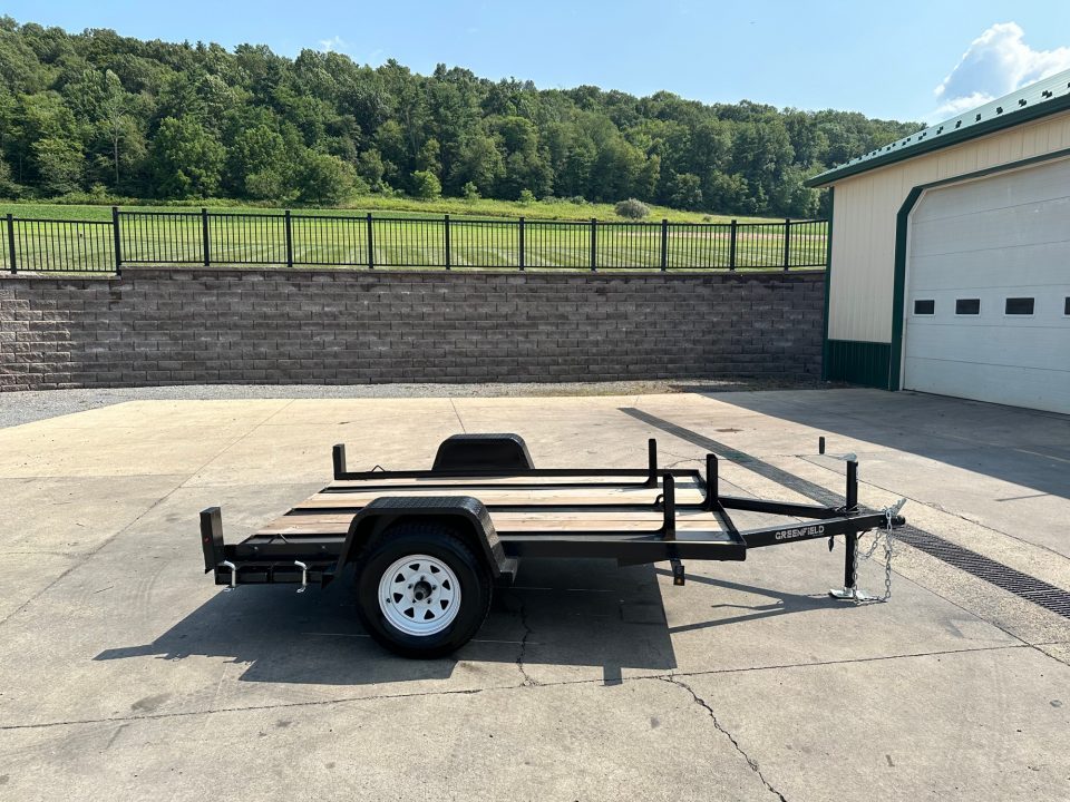 New Greenfield Trailers 8' Motorcycle Trailer - 2 Place
