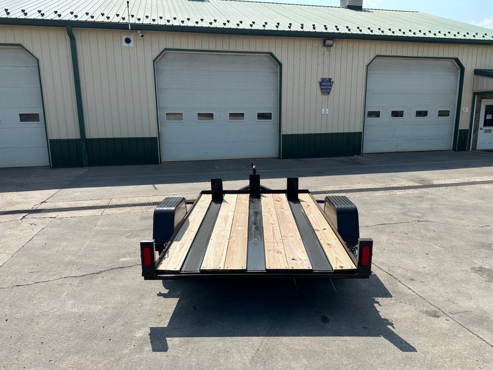New Greenfield Trailers 8' Motorcycle Trailer - 2 Place