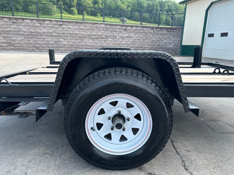 New Greenfield Trailers 8' Motorcycle Trailer - 2 Place