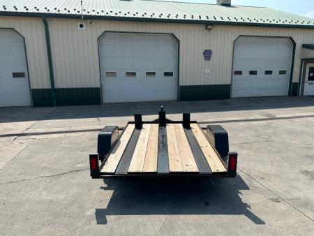 New Greenfield Trailers 8' Motorcycle Trailer - 2 Place