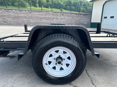 New Greenfield Trailers 8' Motorcycle Trailer - 2 Place