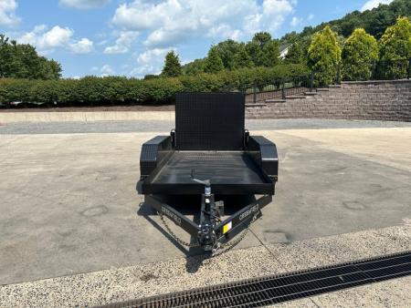 New Greenfield Trailers 10' Scissor Lift - Diamond Plate Floor