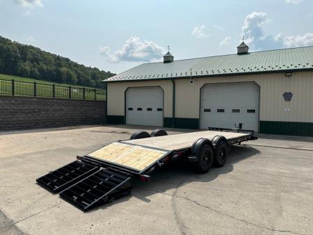 New PJ Trailers 22' Pro-Beam Equipment Trailer (EV)
