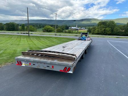 Used 2020 Diamond C FMAX 40' Straight Deck Gooseneck - Air Ride Suspension